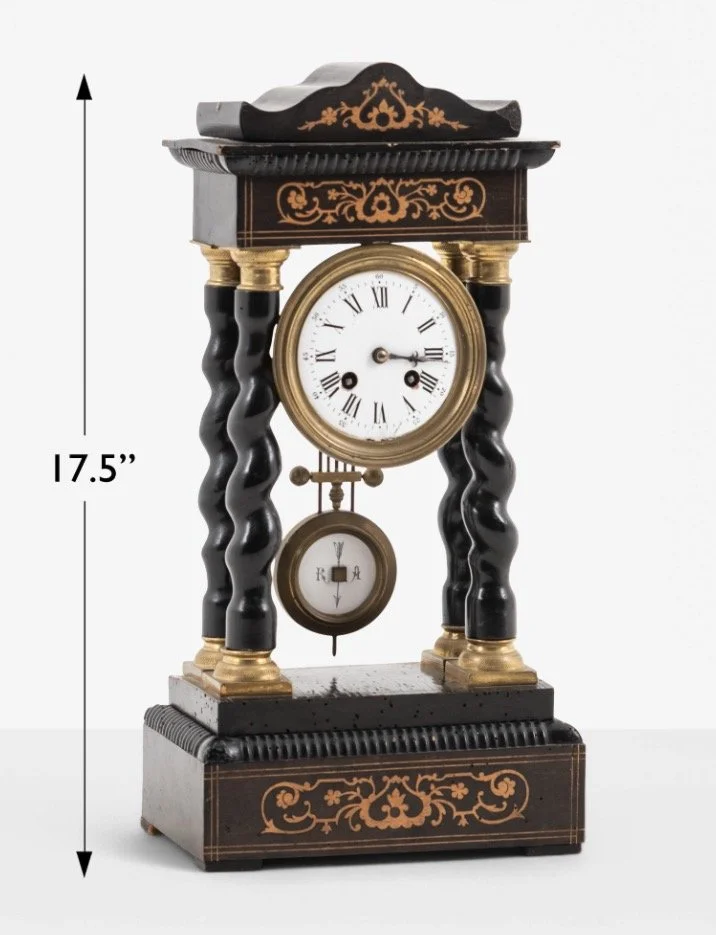 Japy Freres Bronze Mantel Clock, 19th to 20th Century — COLLECTive